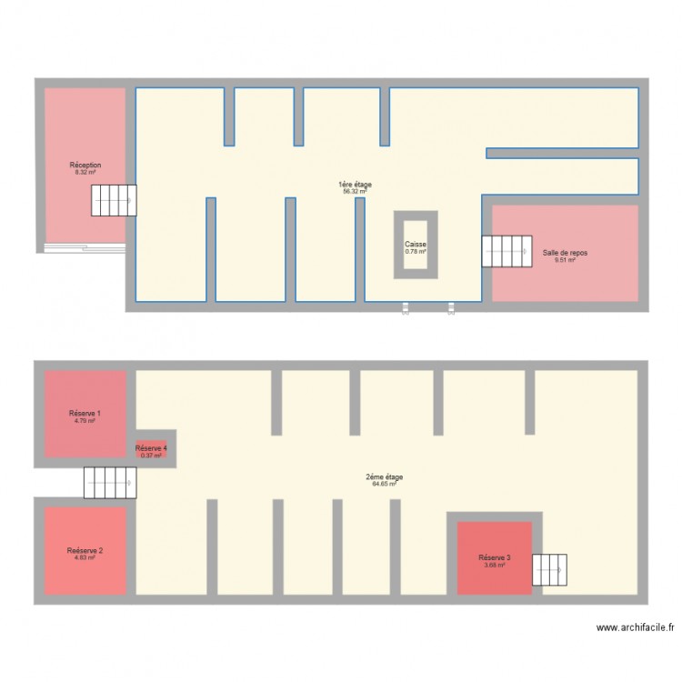 Plan Intersport . Plan de 0 pièce et 0 m2