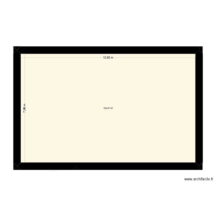 Grange 1. Plan de 6 pièces et 196 m2