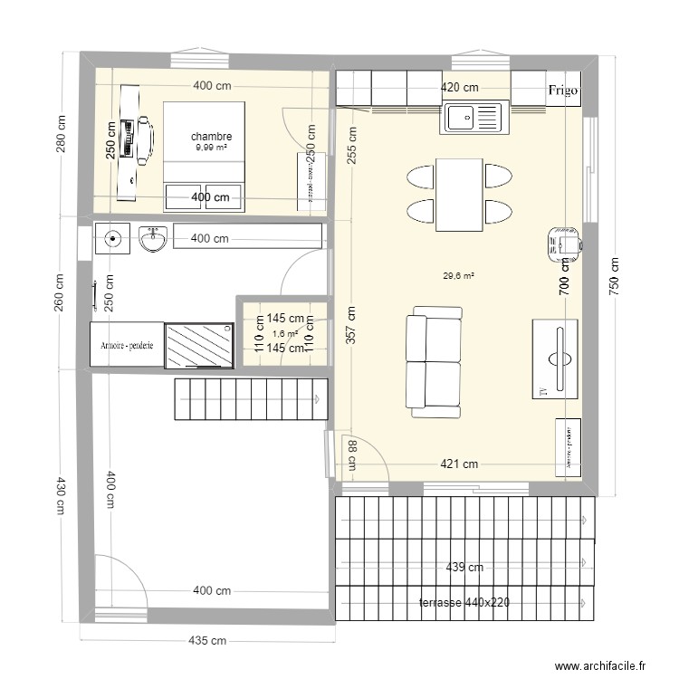 garage. Plan de 0 pièce et 0 m2