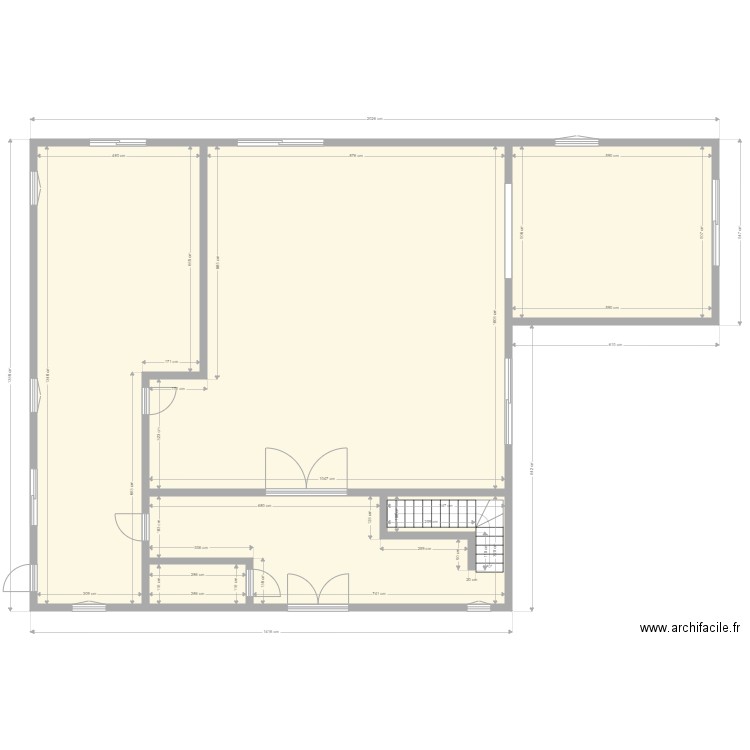 Fr RDC. Plan de 0 pièce et 0 m2