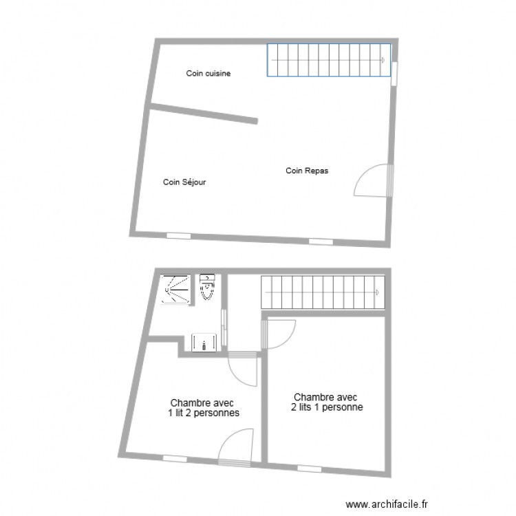 plan gite 3142. Plan de 0 pièce et 0 m2