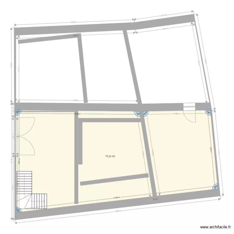 amenagement. Plan de 