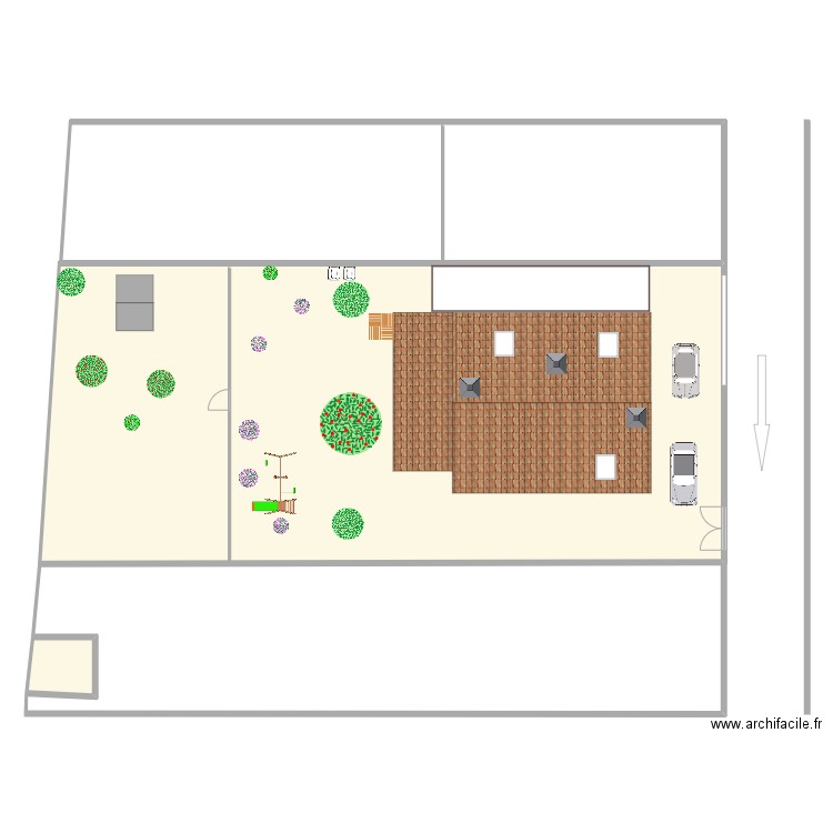 toiture. Plan de 0 pièce et 0 m2