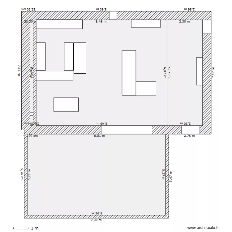 plan echelle. Plan de 