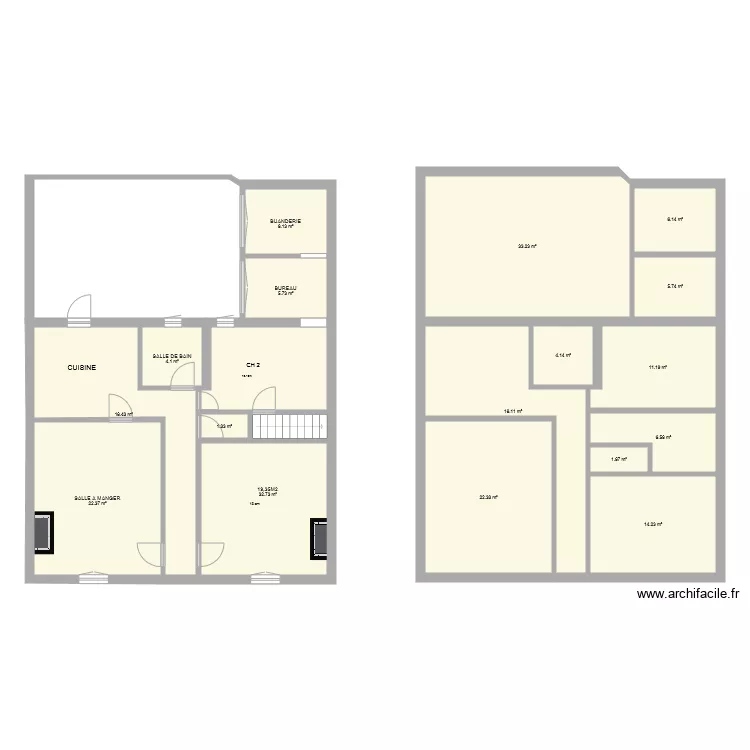 Nansouty Deux. Plan de 