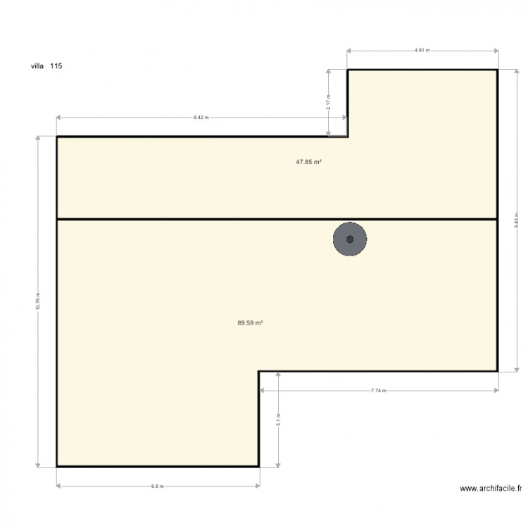 115  villa cci tontouta. Plan de 0 pièce et 0 m2