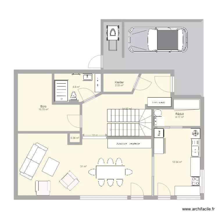 3 Etage V2. Plan de 