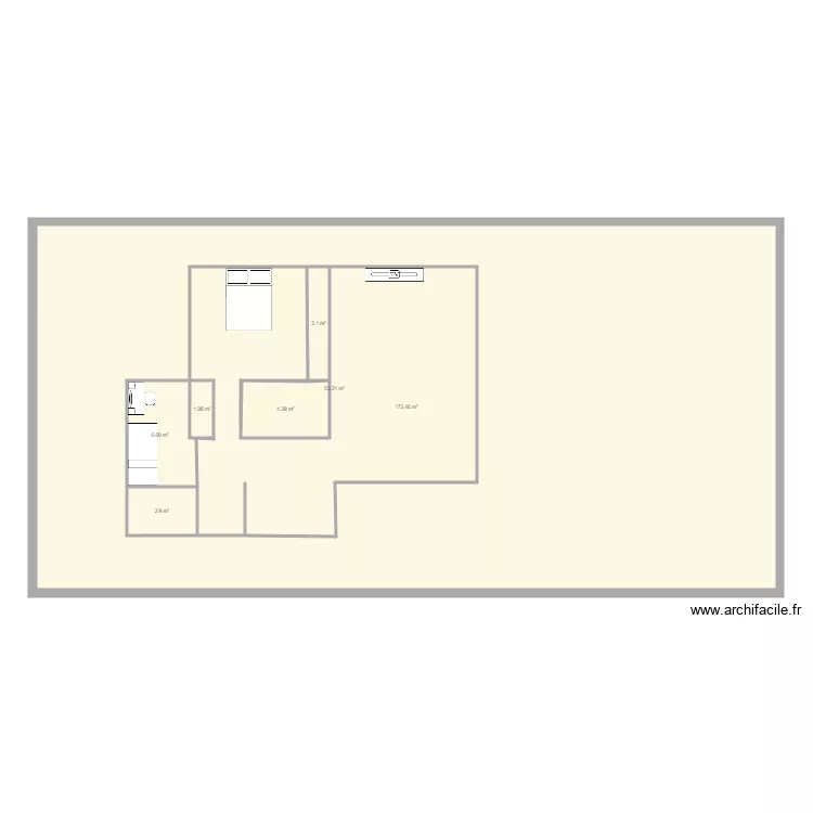 apartamento jardin. Plan de 