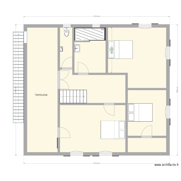 SOA ETAGE MADA MODIFIE 2021. Plan de 0 pièce et 0 m2