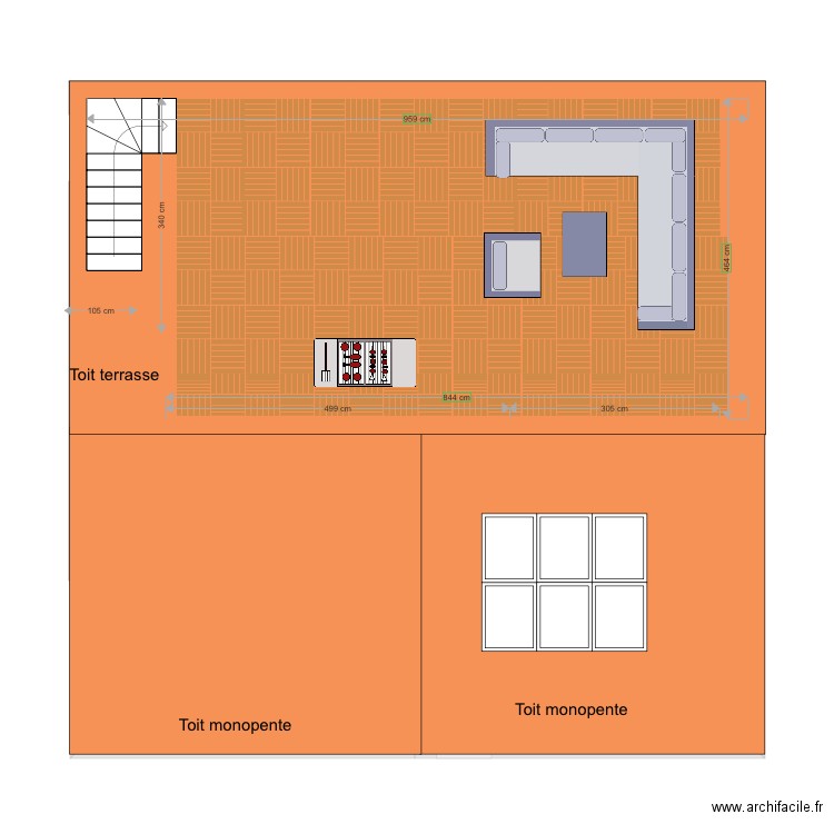 MOYSNANT Projet toiture. Plan de 0 pièce et 0 m2