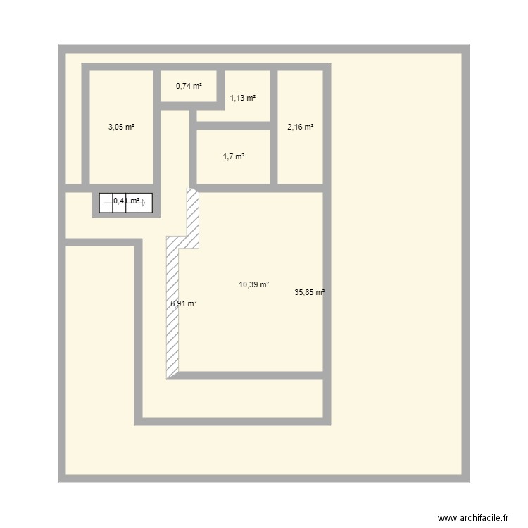 rdc. Plan de 0 pièce et 0 m2