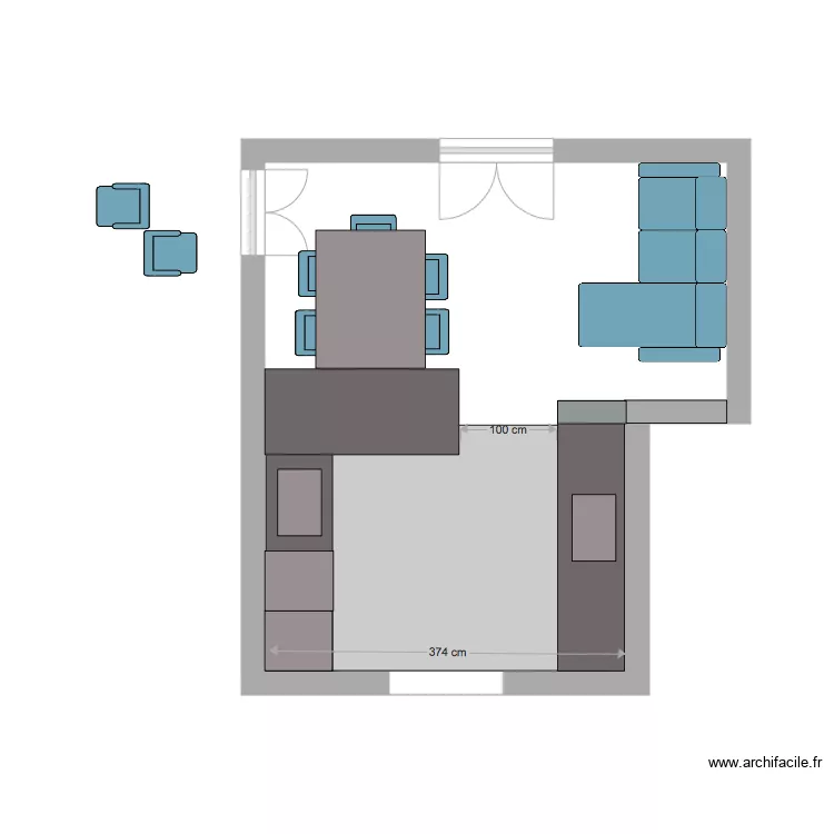 our kitchen 1. Plan de 