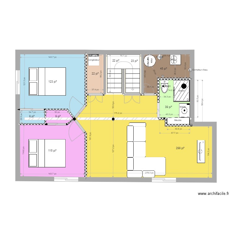 ssol chablis8. Plan de 0 pièce et 0 m2