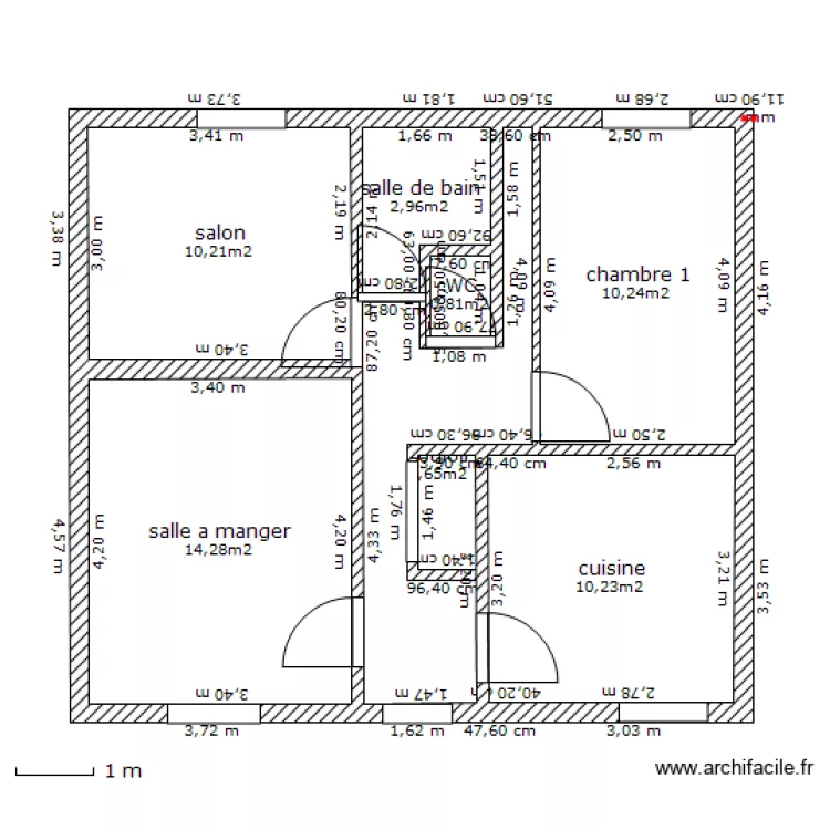 maison . Plan de maison . Plan de