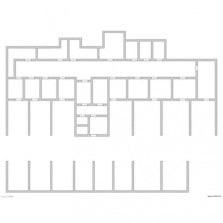 les guents -1. Plan de 0 pièce et 0 m2
