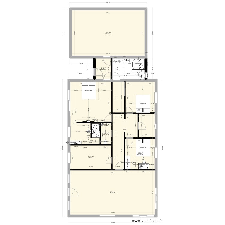 fran&ant. Plan de 0 pièce et 0 m2