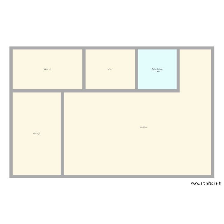 maison. Plan de 0 pièce et 0 m2