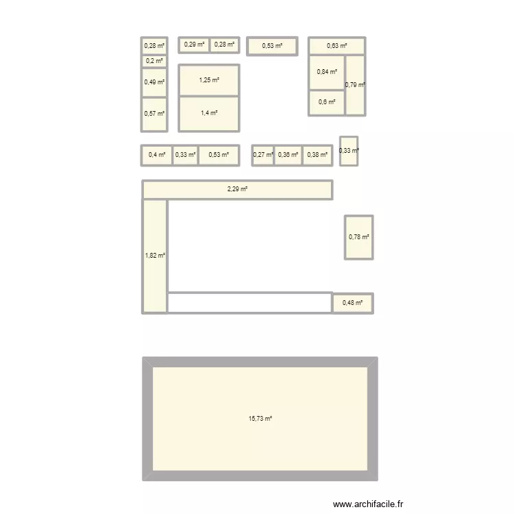 &eacute;levage . Plan de 