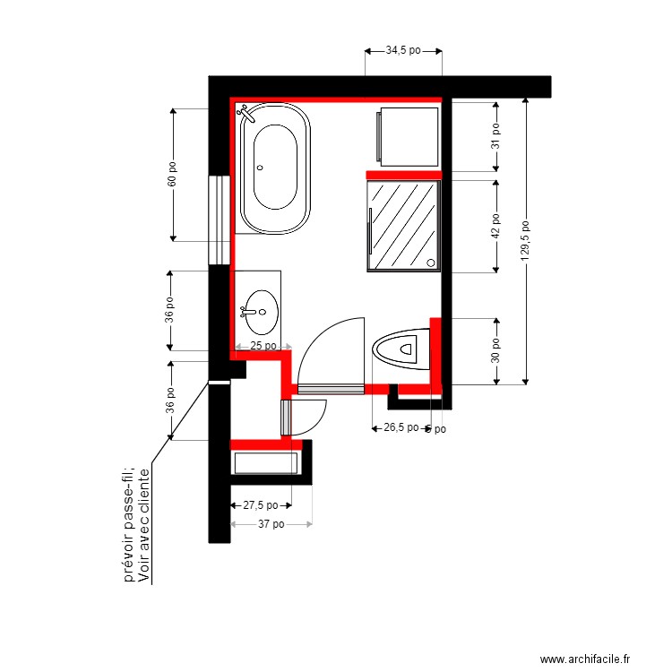 lemieux 3. Plan de 0 pièce et 0 m2