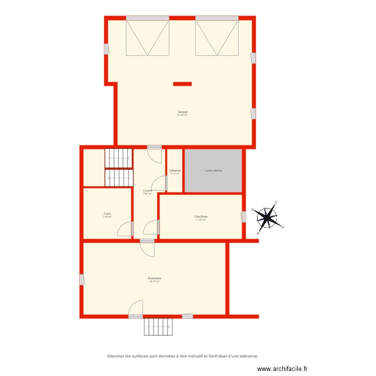 BI 4009 Sous sol non côté. Plan de 0 pièce et 0 m2