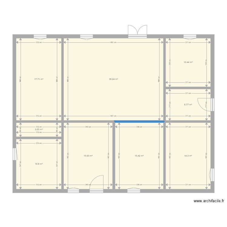 Le couart. Plan de 0 pièce et 0 m2