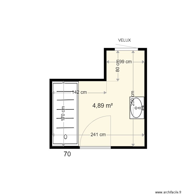 DECLAUDE BERNADETTE . Plan de 0 pièce et 0 m2