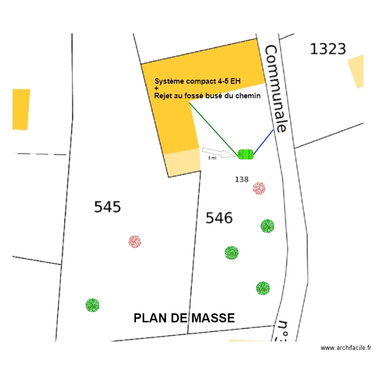Bustori. Plan de 0 pièce et 0 m2