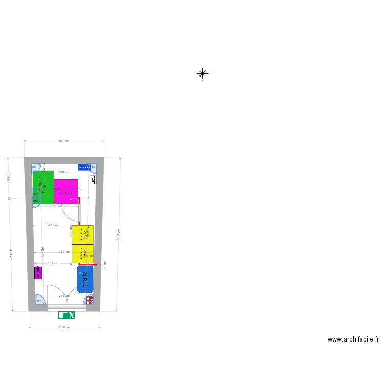 Projet laverie Grasse M Petturit Wilfried 2. Plan de 0 pièce et 0 m2