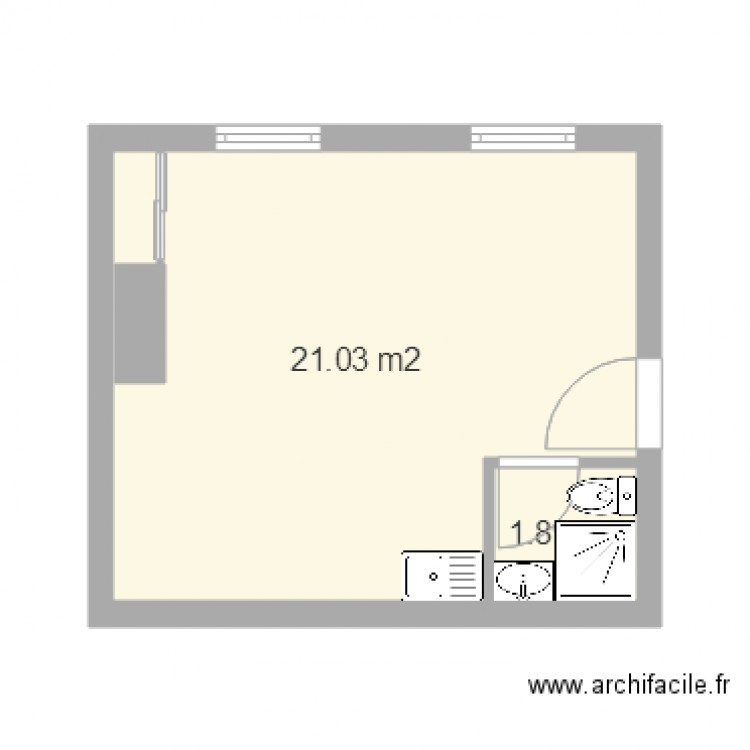 Plan. Plan de 0 pièce et 0 m2