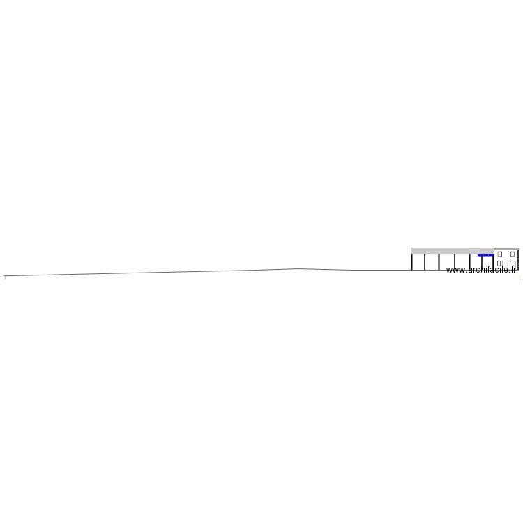 plan de coupe SSC vue Sud. Plan de 0 pièce et 0 m2