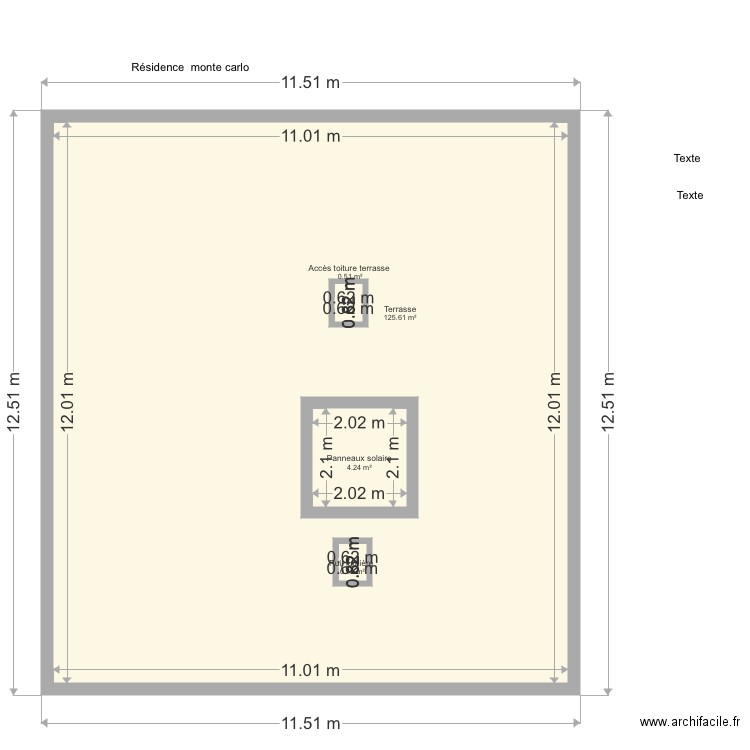 Résidence monte carlo Jose. Plan de 0 pièce et 0 m2