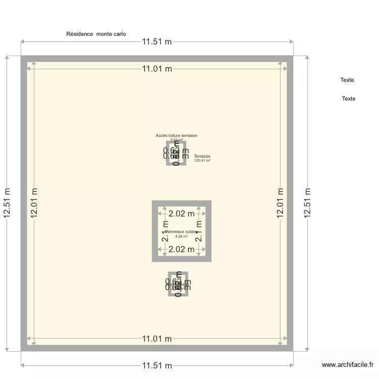 Résidence monte carlo Jose. Plan de Résidence monte carlo Jose. Plan de