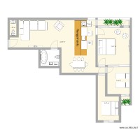 plan appartement S2