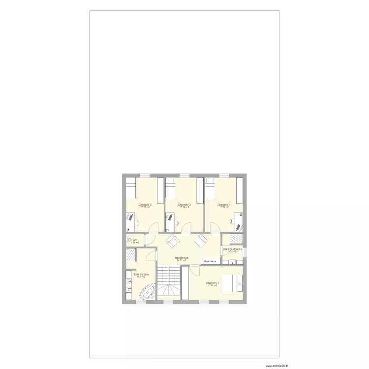 Maison Etage 4. Plan de 