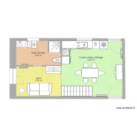 RdC Annexe amm&eacute;nag&eacute;e sans cote et porte fen&ecirc;tre 120