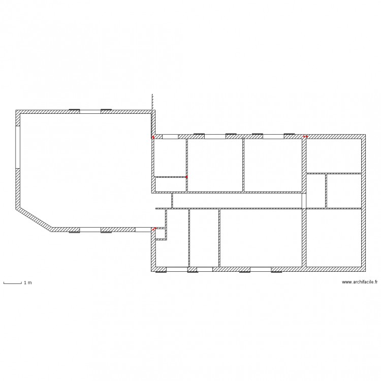 Agrandissement . Plan de 0 pièce et 0 m2