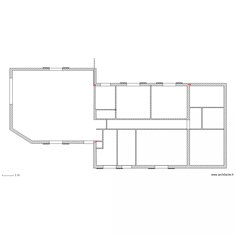 Agrandissement . Plan de 