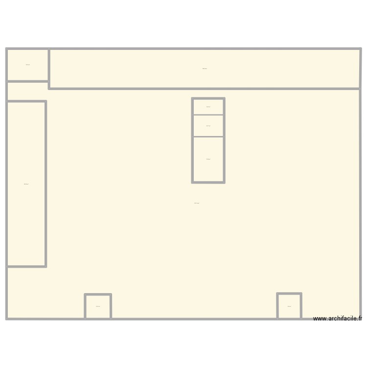 poste homécourt. Plan de 9 pièces et 2335 m2