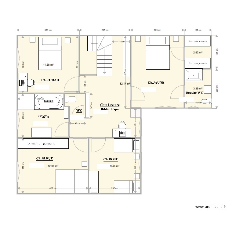 aurélie Pierre existant 21 2 2016. Plan de 0 pièce et 0 m2