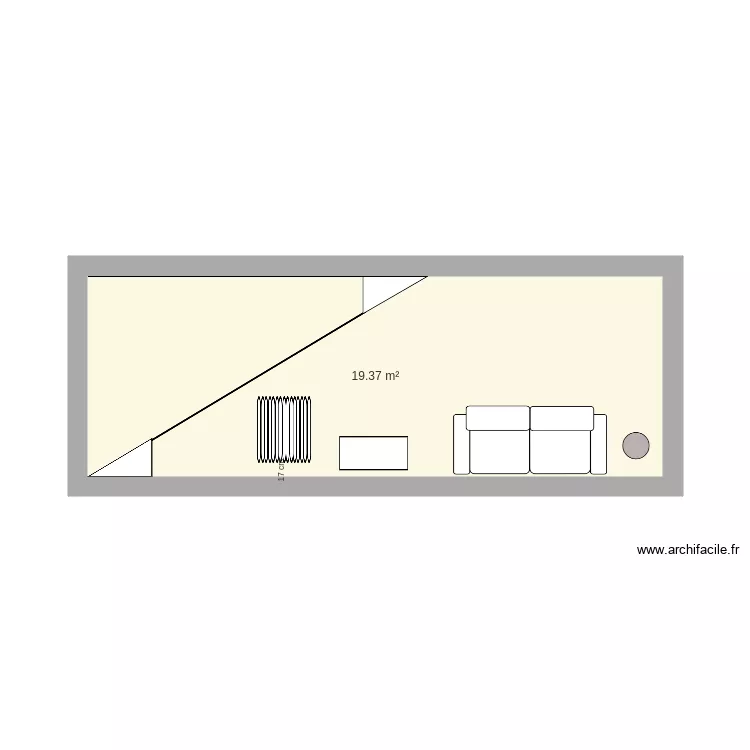 plan de cot&eacute; salle a manger. Plan de 