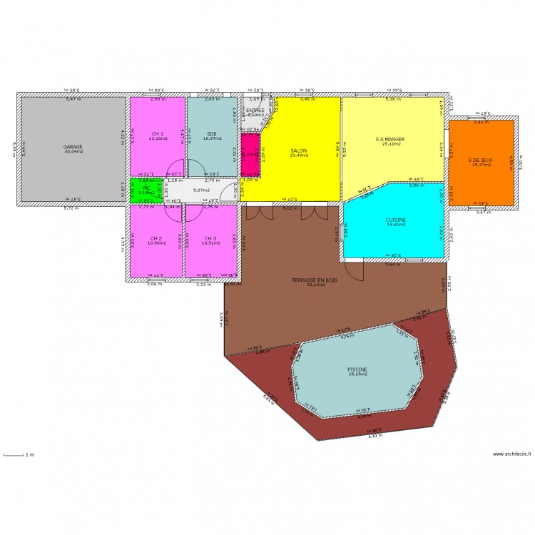 essaie 2. Plan de 0 pièce et 0 m2