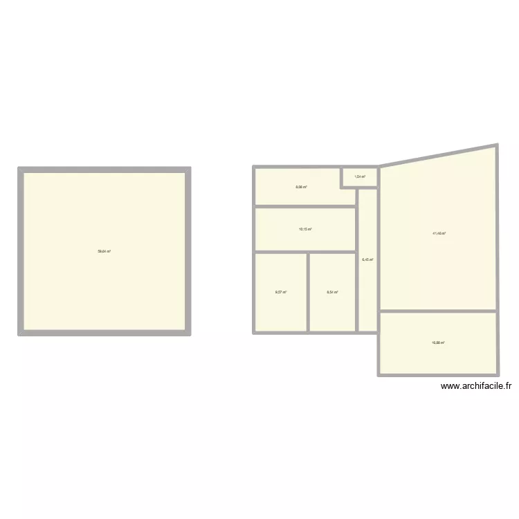 maison Lans 1. Plan de maison Lans 1. Plan de