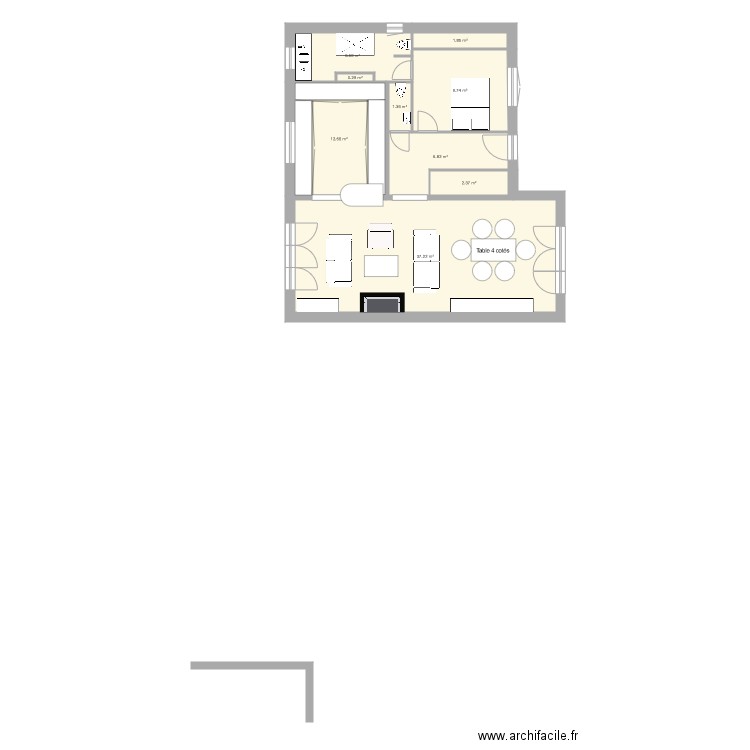 Maison MAULE 2 JP RdC. Plan de 0 pièce et 0 m2
