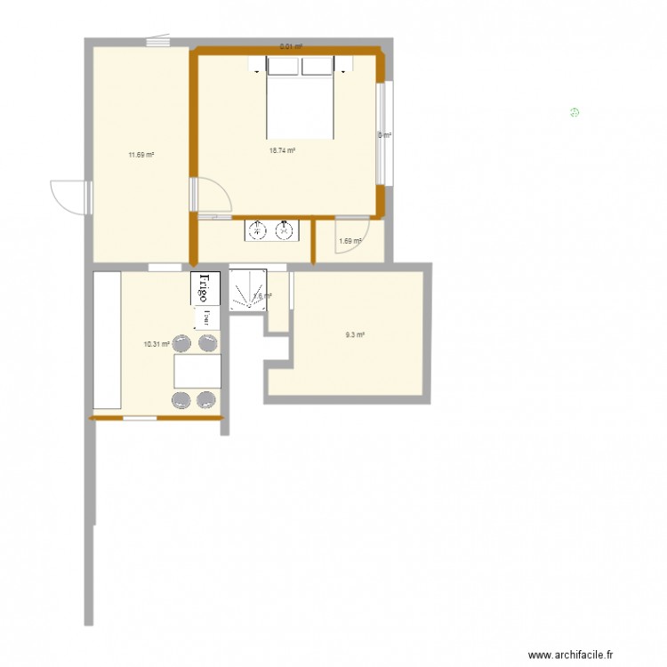 modif alain . Plan de 0 pièce et 0 m2