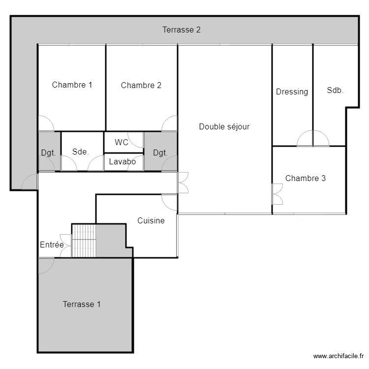 Plan Gaillard 2M 5. Plan de 