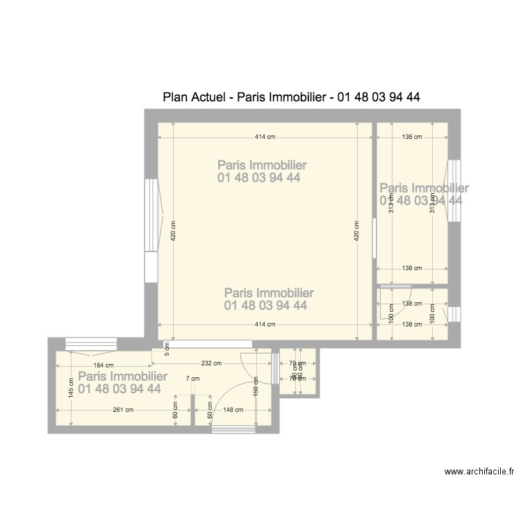 CHASSELAT. Plan de 0 pièce et 0 m2