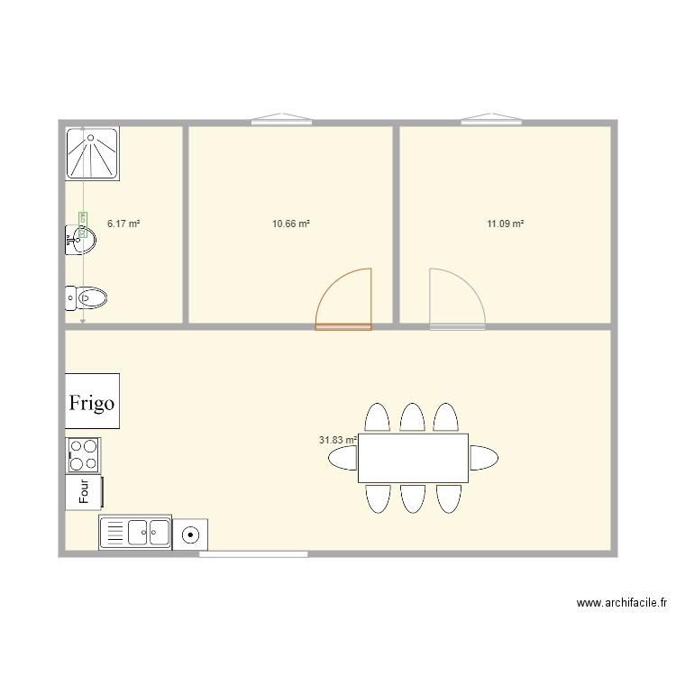 Rourafev2022. Plan de 0 pièce et 0 m2