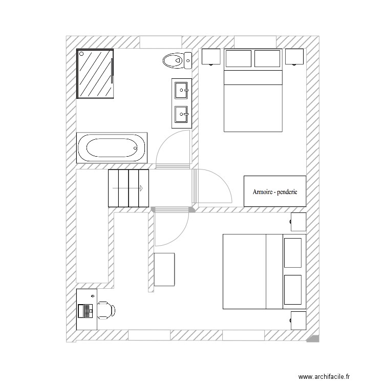 1 MOSCA PROIETI Sylvie. Plan de 0 pièce et 0 m2