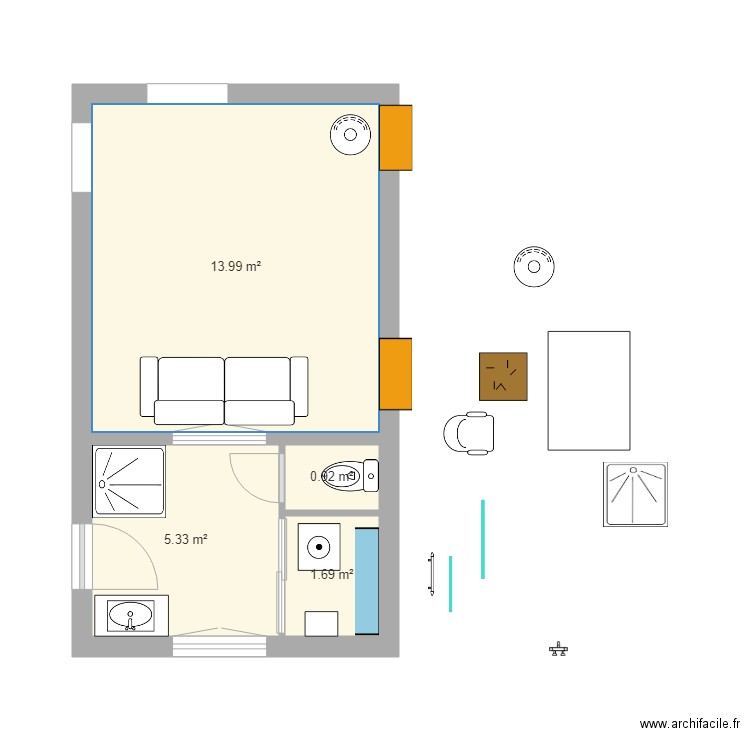 Grrr RdC 2023 - 18. Plan de 4 pièces et 22 m2