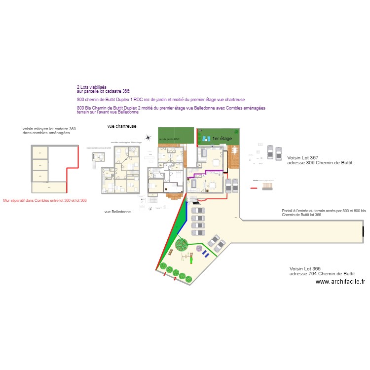 MAISON st ismier PLANS PROJET ok 27 février 2019 v2. Plan de 0 pièce et 0 m2